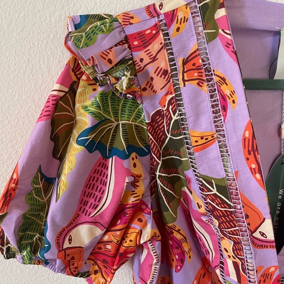 NWT FARM Rio Belted Romper Size M - Picture 8 of 17